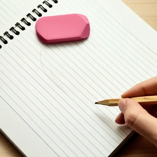 我喜欢用铅笔写字，因为写错了可以擦掉。