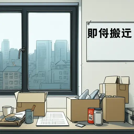 正如您所知，我们的办公室下个月要搬迁。