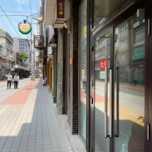 商店在中午关门休息一小时。