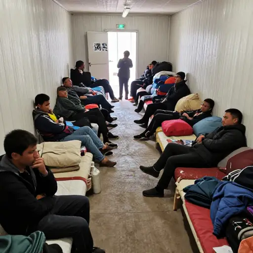 紧急避难所已经人满为患，无法再容纳更多流离失所的家庭。