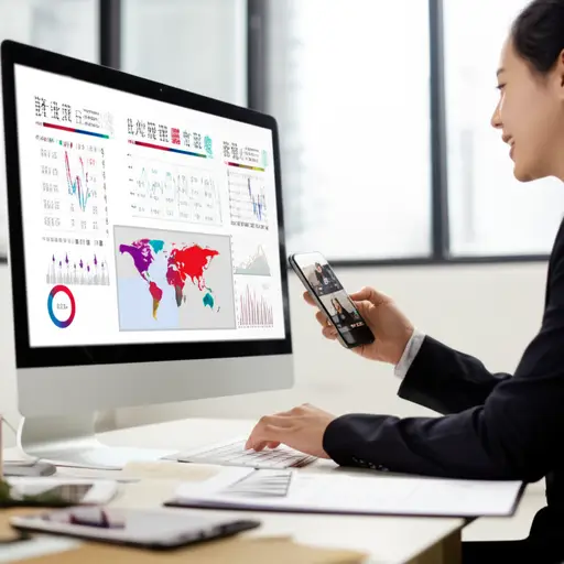 现代技术使商业活动能以更快的速度和更高的效率进行。