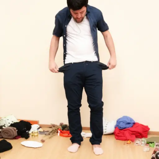 我注意到我的钱包不见了。