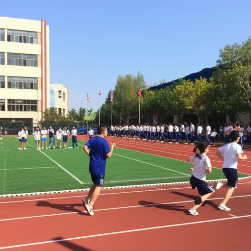 我最喜欢的学校活动是运动会。