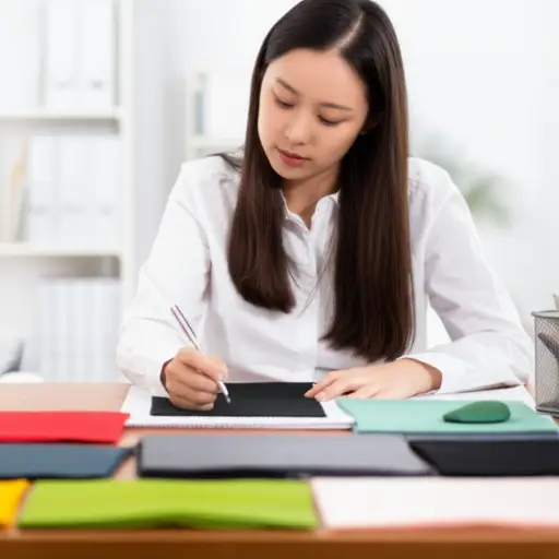 她总是为她的项目选择优质材料。