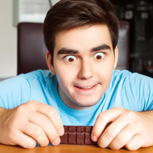 我现在非常想吃巧克力！