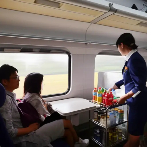 铁路公司会在长途旅行中提供免费的茶点。