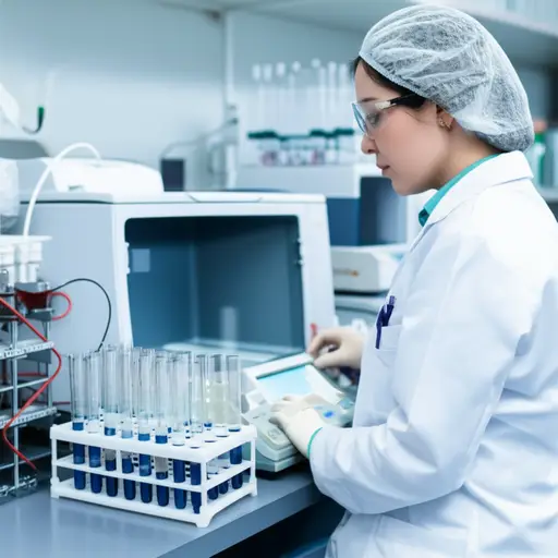 他们现在正在开发大量生产疫苗的方法。