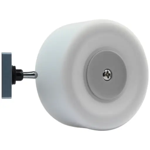 这个开关让轮子旋转。