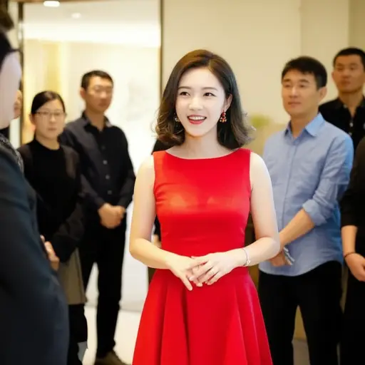 她总是吸引注意力到自己身上。