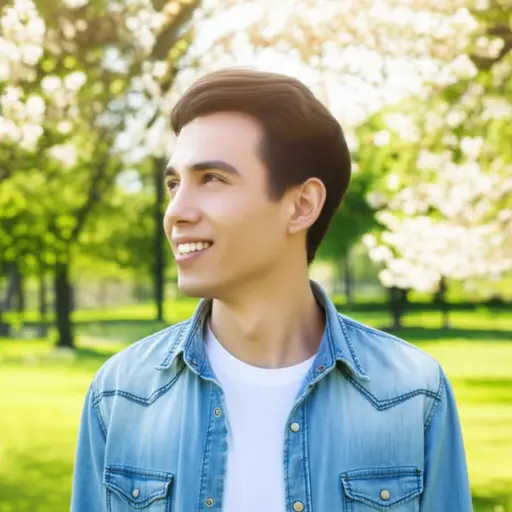 再次见到她的想法让他充满幸福。