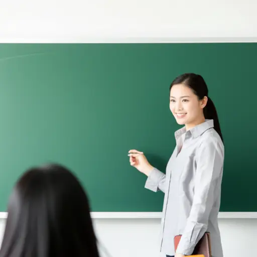 我的新老师非常友好。