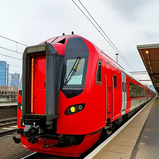 你可以坐火车去伦敦。