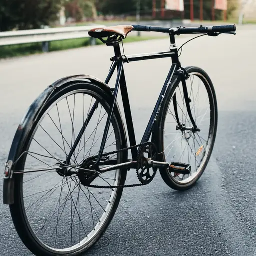 我不知道这是谁的自行车。