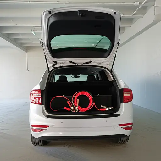 任何司机在车里放一套跨接电缆作为有用的备用工具是明智的。