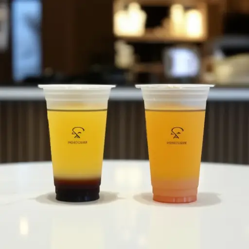 我们点了同样的饮料。