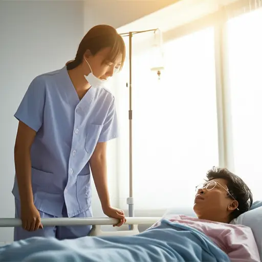 你唯一能做的就是希望他会好起来。