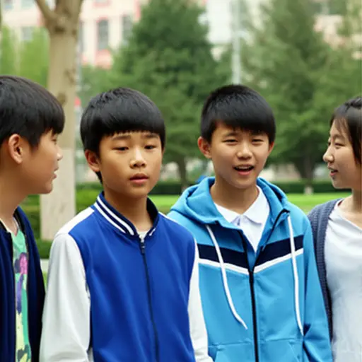 许多十几岁的学生面临同辈压力。