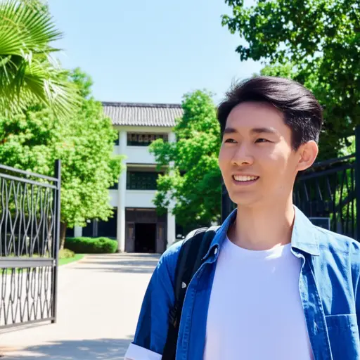 我去年参观了我的母校。