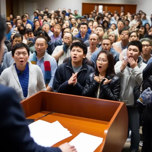 他的宣布之后，是一片震惊的沉默。