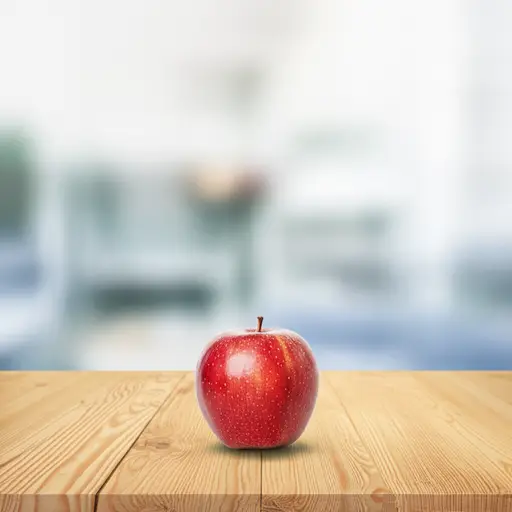 桌子上有东西。