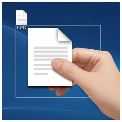 只需将文件拖放到文件夹里即可。