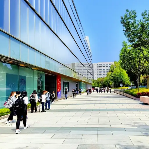 图书馆对学生来说很方便，因为它在校园内。