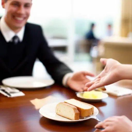 我想知道您能否把黄油递给我？