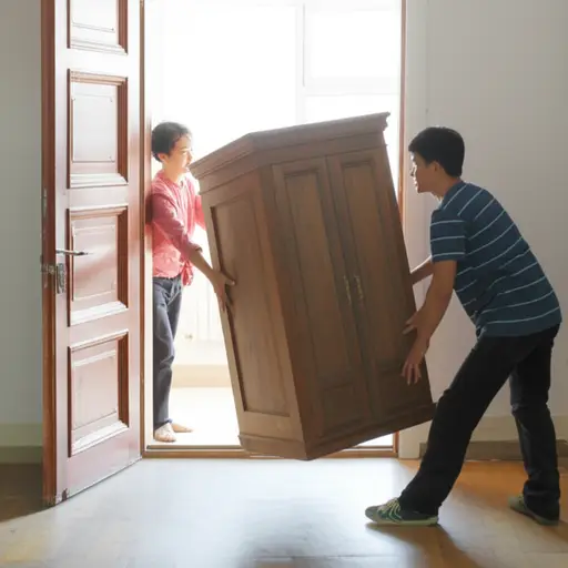 我打算移除旧衣柜，然后买个新的。