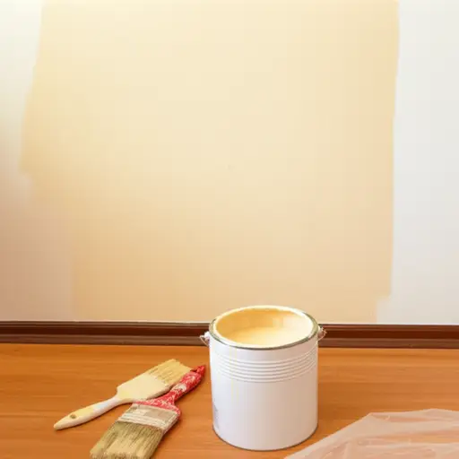 我打算把我的卧室漆成奶油色。