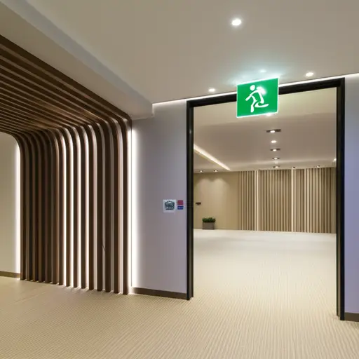 请在大厅右侧寻找出口。