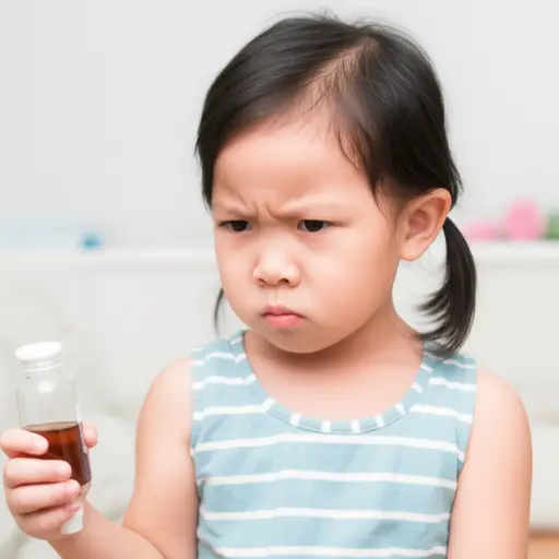 孩子们通常不喜欢吃药。