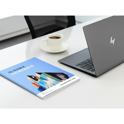 公司制作了一本彩色的宣传册来为其新产品线做广告。