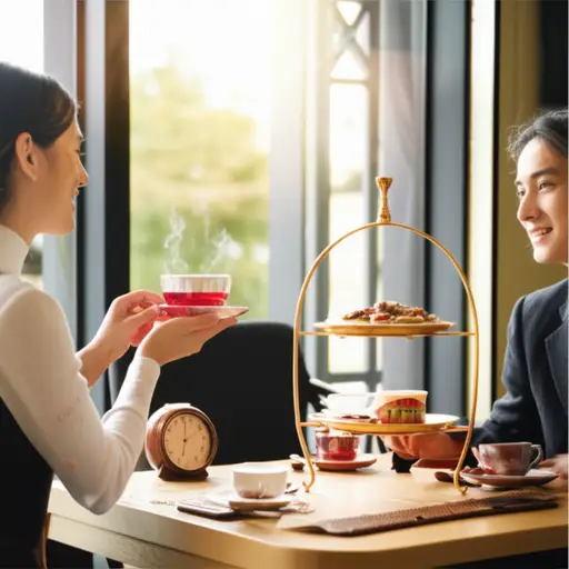 你愿意四点钟和我一起喝下午茶吗？