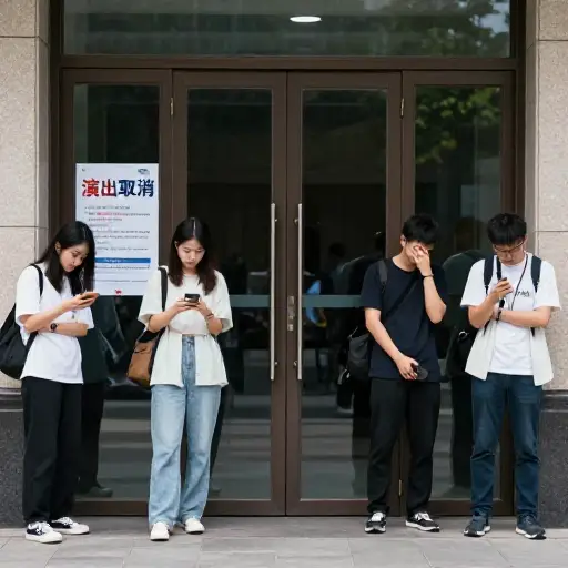 音乐会在短时间内被取消，让许多粉丝感到失望。