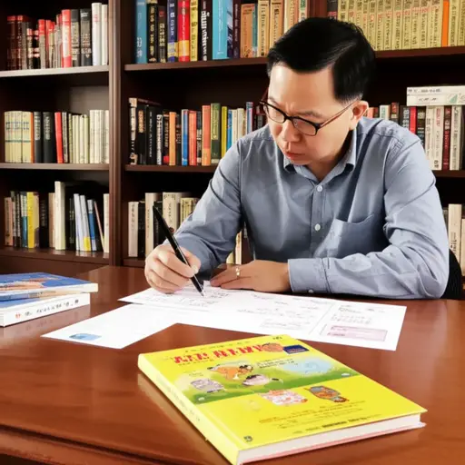 他是一位著名的儿童故事作家。