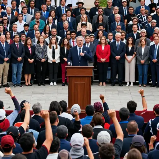 他的观点代表了政党的激进边缘。