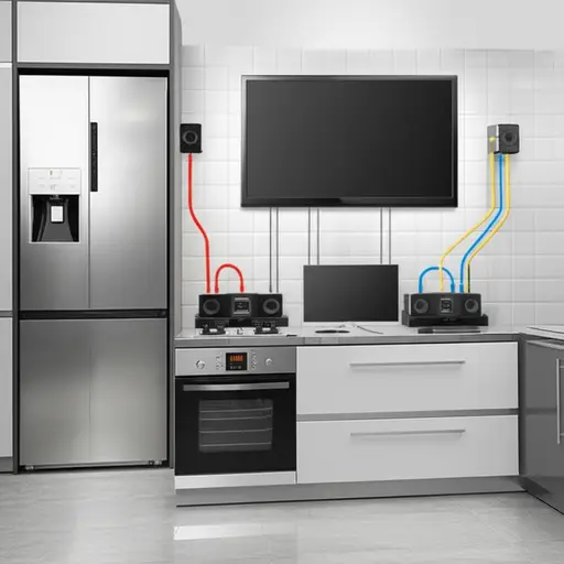 冰箱、电视、灶具和Hi-Fi设备将连接到计算机网络。