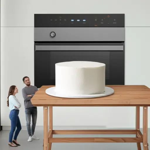 蛋糕还没准备好，我们还需要等一会儿。