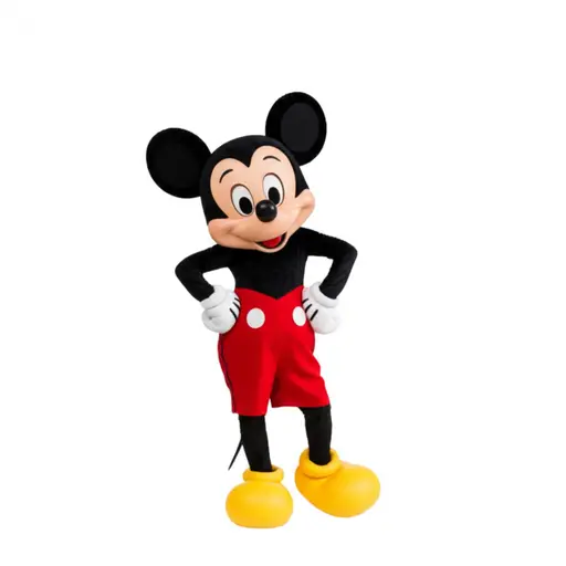 米老鼠是一部卡通片中的著名角色。