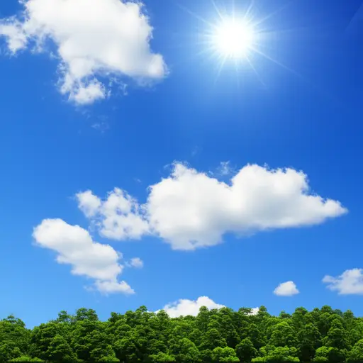 明天应该是晴朗的一天。