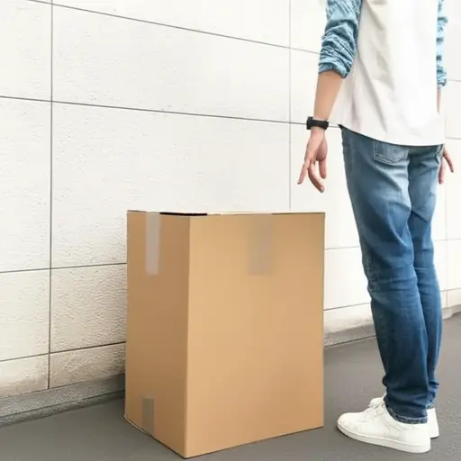 我需要找个人来帮忙搬这个箱子。