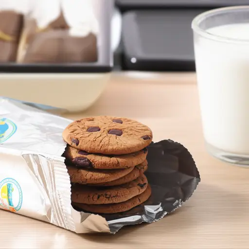 你真聪明买了巧克力片饼干——它们是我的最爱。