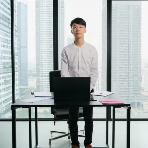 即使他16岁就离开了学校，他还是设法成为了百万富翁。