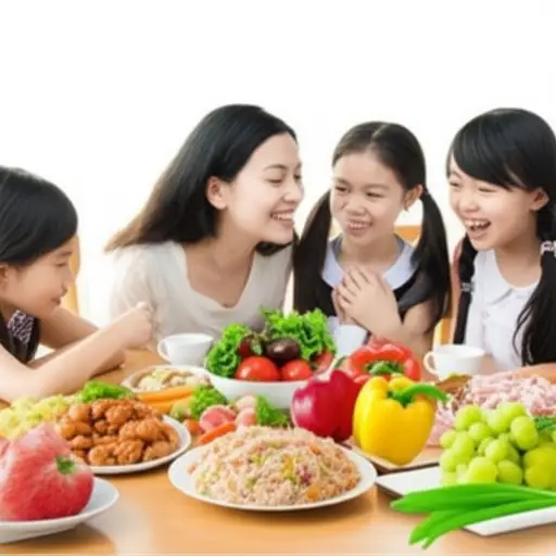 她所有的孩子都是素食者。