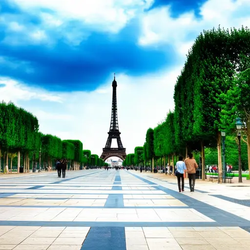 巴黎有许多著名的旅游景点。