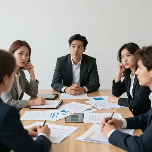 该团队在处理项目的方法上缺乏任何共同的目标感。