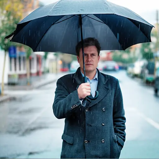 我误拿了你的雨伞。