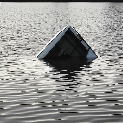 船里进水了，开始下沉。