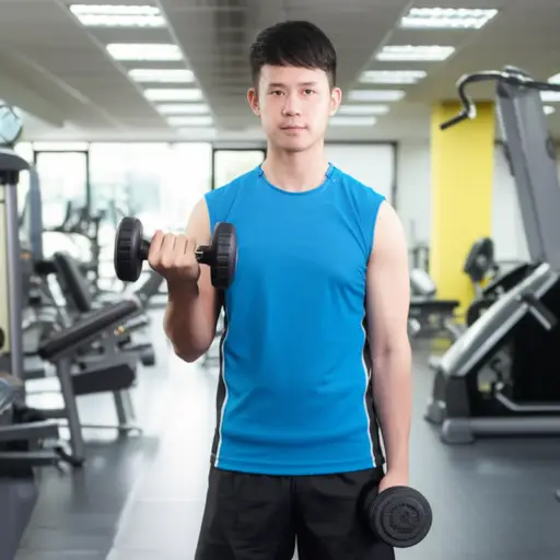 尼克每周去健身房三次。