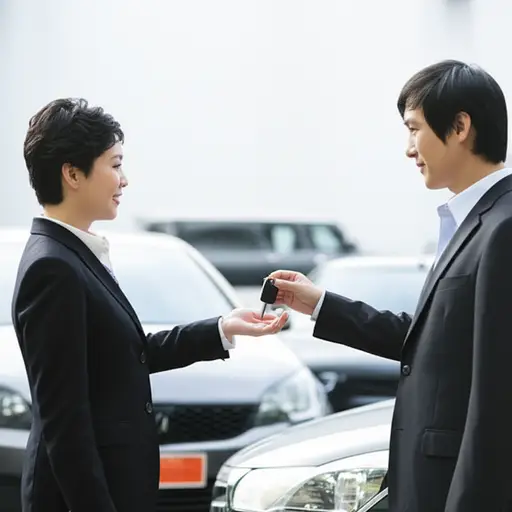 你可以借我的车，条件是你明天还回来。